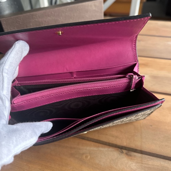 Gucci GG Supreme Bifold Long Wallet Tricolor - Picture 10 of 16